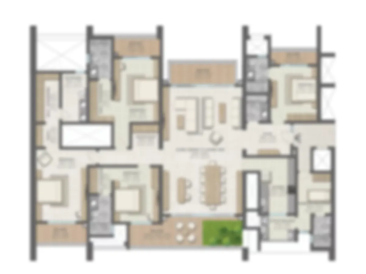 3 BHK Floor Plan